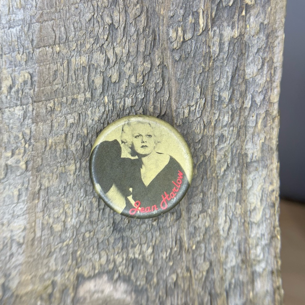 Vintage Iconic Jean Harlow Collectible Pin - 70’s Made in Canada
